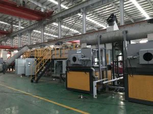 ب بي النفايات البلاستيكية فيلم غسل الخط مع القدرات 2000kg / هر